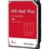 WD Red Plus, 4 TB harde schijf WD40EFPX, SATA 600, 24/7, AF