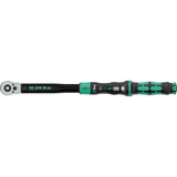 Wera Click-Torque Lock A 3 R/L draaimomentsleutel Zwart/groen, Instelbaar, Torque Lock functie, doorsteekvierkant (1/2"), rechtsom en linksom vastdraaien, 40-200 Nm