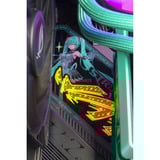 ALTERNATE Hatsune Miku Ryzen 7 - RTX 5080 Gaming pc Powered by ASUS Turquoise/roze | R7 9800X3D | RTX 5080 | 64 GB | 2 TB SSD