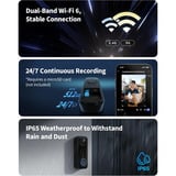 Aqara Deurbelcamera G400 (bedraad) Zwart, 2K