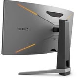 BenQ MOBIUZ EX3410R 34" Curved UltraWide gaming monitor Zwart, 2x HDMI, DisplayPort, 2x USB-A 3.2 (5 Gbit/s), USB-B, 144 Hz