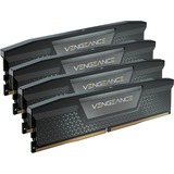 Corsair 64 GB DDR5-6200 Quad-Kit werkgeheugen Zwart, CMK64GX5M4B6200C32, Vengeance, XMP