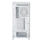 Corsair FRAME 5000D WOOD RS midi tower behuizing Wit/houtkleur | 3x USB-C | Tempered Glass