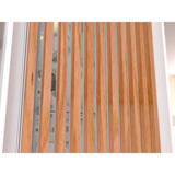 Corsair FRAME 5000D WOOD RS midi tower behuizing Wit/houtkleur | 3x USB-C | Tempered Glass