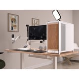 Corsair FRAME 5000D WOOD RS midi tower behuizing Wit/houtkleur | 3x USB-C | Tempered Glass