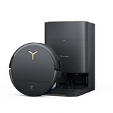 ECOVACS Deebot X9 Pro Omni Black robotstofzuiger Zwart, 16600 Pa | ZeroTangle 3.0 | TruEdge 2.0 + 3D Edge | YIKO-GPT