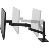 Ergotron LX Pro Desk Monitor Arm, Tall Pole monitorarm Zwart