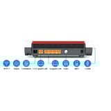 FRITZ! Box 6670 Cable Edition International router Wit/rood