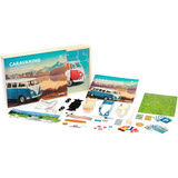 Franzis VW Bulli T1 Caravaning Adventskalender Modelvoertuig Schaal 1:24