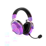 Hator Hypergang 3 Wireless - Cyber-Violet over-ear gaming headset Paars, RGB, 2.4GHz / Bluetooth / USB