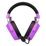 Hator Hypergang 3 Wireless - Cyber-Violet over-ear gaming headset Paars, RGB, 2.4GHz / Bluetooth / USB