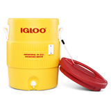 Igloo 400 Series Barrel 10 Gallon, 37,85 liter drankdispenser Geel/rood