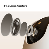 Imou A1 Pro 4K beveiligingscamera Wit,  8MP (3840×2160), Wifi 6