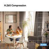 Imou A1 Pro 4K beveiligingscamera Wit,  8MP (3840×2160), Wifi 6