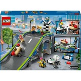 LEGO City - Snelle schans voor raceauto's Constructiespeelgoed 60460 | Autoracebaan voor raceauto's | Zeepkistenset