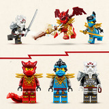 LEGO LEGO 71863 NINJAGO Zilvar auf seinem Dra Constructiespeelgoed 