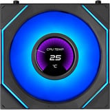 Lian Li UNI FAN SL-INF LCD FLEX RGB case fan Zwart, 120 x 124 x 28 mm, PWM