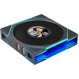 Lian Li UNI FAN TL LCD FLEX RGB case fan Zwart, 124 x 120 x 28 mm, PWM