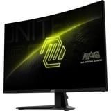 MSI MAG 32CQ6F 31.5" Curved gaming monitor Zwart, 2x HDMI, DisplayPort, Adaptive Sync, 180 Hz