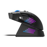 MSI VERSA PRO WIRELESS plus MOUSE DOCK PRO Zwart, 400 - 26.000 DPI, 2,4 GHz / Bluetooth / USB