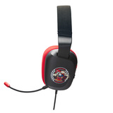 PowerA Switch Stereo Mario Kart over-ear gaming headset Zwart/rood