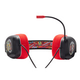PowerA Switch Stereo Mario Kart over-ear gaming headset Zwart/rood