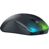 Roccat Kone Pro Air gaming muis Zwart, 19000 Dpi, RGB led, USB, Bluetooth