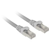 Sharkoon Patchkabel SFTP, RJ-45 met Cat.7a Grijs, 7,5 meter, Ruwe kabel