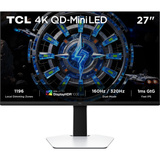 TCL 27C2A 27" 4K Ultra HD gaming monitor Wit, 1x DisplayPort, 2x HDMI, 160 Hz