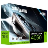 ZOTAC GAMING GeForce RTX 4060 8GB Twin Edge grafische kaart Zwart, 3x DisplayPort, 1x HDMI