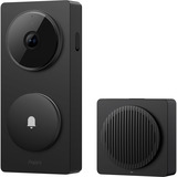 Aqara Slimme Video Deurbel G410 Select Zwart, Wifi, Bluetooth, Zigbee, Matter