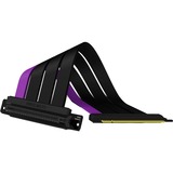 Cooler Master Riser Cable PCIe 4.0 x16 - 200mm verlengkabel Zwart/lila