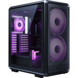Cooler Master  midi tower behuizing Zwart | 2x USB-A | 1x USB-C | RGB | Window