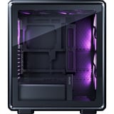 Cooler Master  midi tower behuizing Zwart | 2x USB-A | 1x USB-C | RGB | Window