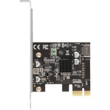 DeLOCK PCIe x1 naar interne USB 5 Gbps Type-E + 19-pin USB-pin header usb-controller 