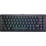 Ducky ProjectD Tinker 65 met QMK/VIA RGB mechanisch toetsenbord Zwart, US lay-out (QWERTY), Cherry MX Red, 65%, RGB leds, Double-shot PBT, Hot-swappable, Gasket mount