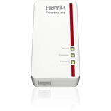FRITZ! Powerline 1260E WLAN Set International powerline + wlan Wit, Mesh Wi-Fi