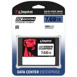 Kingston DC600M, 7680GB SSD SATA Rev. 3.0 (6Gb/s), 3D TLC NAND