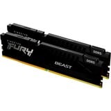 Kingston FURY 64 GB DDR5-6000 (2x 32 GB) Kit werkgeheugen Zwart, KF560C30BBEK2-64, Beast, XMP, EXPO