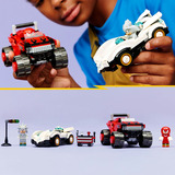 LEGO Sonic the Hedgehog - Silvers auto vs. Knuckles' monstertruck Constructiespeelgoed 77118