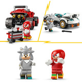 LEGO Sonic the Hedgehog™ - Silvers auto vs. Knuckles' monstertruck Constructiespeelgoed 77118