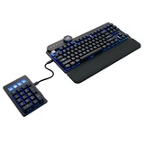 MOUNTAIN Everest Max RGB mechanisch gaming toetsenbord Zwart, US lay-out (QWERTY), Cherry MX Red, 100%, RGB, leds, ABS Keycaps, Hot-swap