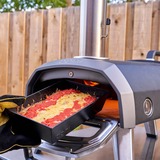 Ooni Detroit Style Pizza Pan Medium (32cm x 24cm) bakvorm Grijs/zilver, Incl. deksel