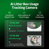 PETKIT Purobot Max Pro automatische kattenbak toilet Wit, AI-Power camera