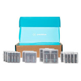 Paleblue Home Conversion Kit oplader Zwart, Batterijen: 12x AA, 8x AAA, 4x 9V, 4x D