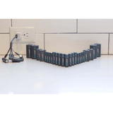 Paleblue Home Conversion Kit oplader Zwart, Batterijen: 12x AA, 8x AAA, 4x 9V, 4x D