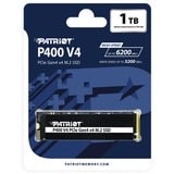 Patriot P400 V4 1 TB SSD P400VP1TBM28H, PCIe 4.0 x4, NVMe 2.0, M.2 2280