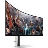 SAMSUNG Odyssey G9 OLED G93SC 49" Curved UltraWide gaming monitor Zilver/zwart, HDMI, Micro HDMI, DisplayPort, 3x USB-A, 240 Hz