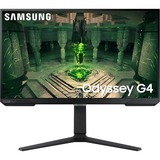 SAMSUNG Odyssey Gaming G4 S25BG400EU 25" monitor Zwart, 2x HDMI, 1x DisplayPort