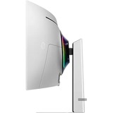 SAMSUNG Odyssey OLED G93SC 49" Curved UltraWide gaming monitor Zilver/zwart, HDMI, Micro HDMI, DisplayPort, 3x USB Hub